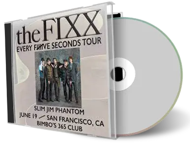 Artwork Cover of The Fixx 2022-06-19 CD San Francisco Audience