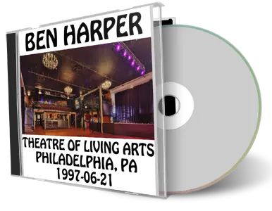 Artwork Cover of Ben Harper 1997-06-21 CD Philadelphia Audience