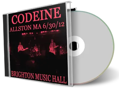 Artwork Cover of Codeine 2012-06-30 CD Allston Audience