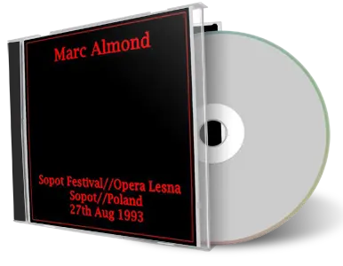 Artwork Cover of Marc Almond 1993-08-27 CD Manchester Audience