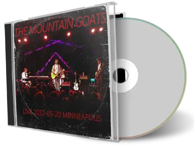Artwork Cover of Mountain Goats 2022-05-20 CD Minneapolis Soundboard