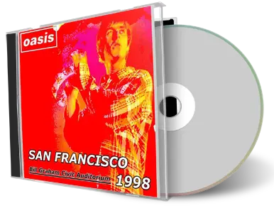 Artwork Cover of Oasis 1998-01-26 CD San Francisco Audience