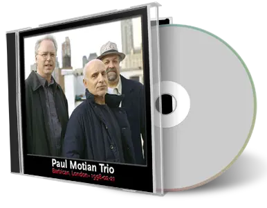 Artwork Cover of Paul Motian Trio 1998-02-21 CD London Soundboard