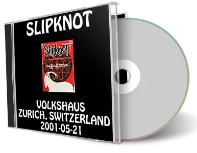 Artwork Cover of Slipknot 2001-05-21 CD Zurich Audience