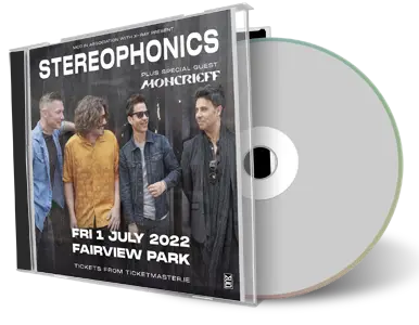 Artwork Cover of Stereophonics 2022-07-01 CD Dublin Audience