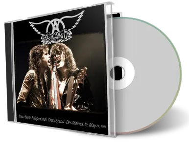 Artwork Cover of Aerosmith 1986-05-26 CD Des Moines Audience