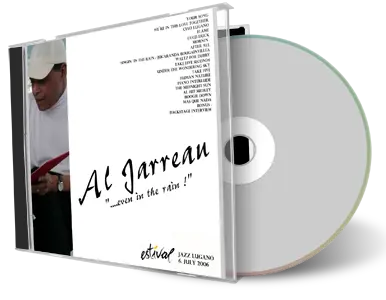 Artwork Cover of Al Jarreau 2006-07-06 CD Lugano Soundboard