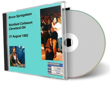 Artwork Cover of Bruce Springsteen 1992-08-21 CD Richfield Audience