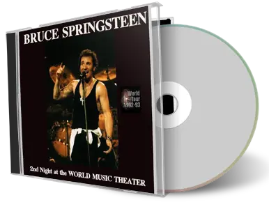 Artwork Cover of Bruce Springsteen 1992-09-03 CD Tinley Park Audience