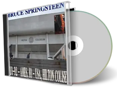 Artwork Cover of Bruce Springsteen 1992-10-30 CD Ames Audience