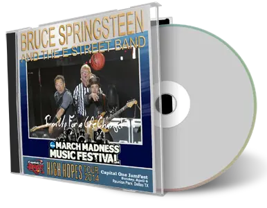 Artwork Cover of Bruce Springsteen 2014-04-06 CD Dallas Soundboard