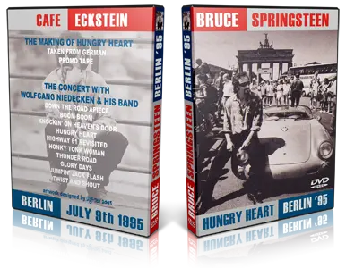 Artwork Cover of Bruce Springsteen 1995-07-09 DVD Santa Monica Proshot