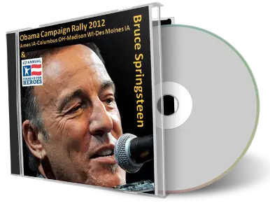 Artwork Cover of Bruce Springsteen Compilation CD Obama Rally and Stand Up For Heroes 2012 Audience