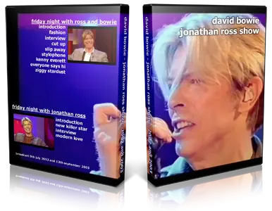 Artwork Cover of David Bowie Compilation DVD 2002 and 2003 Proshot