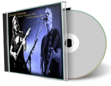 Artwork Cover of David Gilmour 2015-09-14 CD Verona Audience