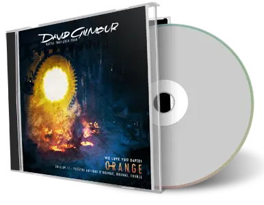 Artwork Cover of David Gilmour 2015-09-17 CD Orange Audience