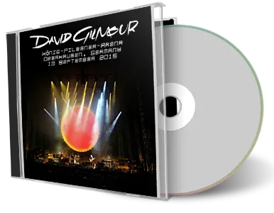 Artwork Cover of David Gilmour 2015-09-19 CD Oberhausen Audience