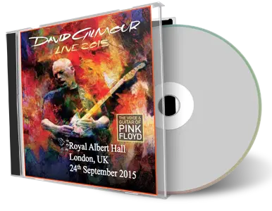 Artwork Cover of David Gilmour 2015-09-24 CD London Audience