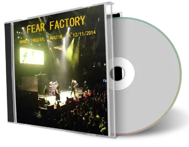 Artwork Cover of Fear Factory 2013-12-11 CD Austin Audience