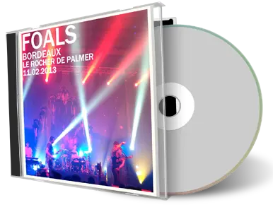 Artwork Cover of Foals 2013-11-02 CD Bordeaux Audience