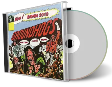 Artwork Cover of Groundhogs 2010-04-18 CD Bonn Audience