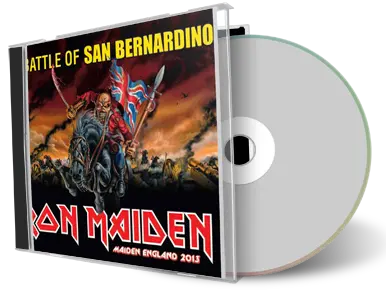 Artwork Cover of Iron Maiden 2013-09-13 CD San Bernadino Audience