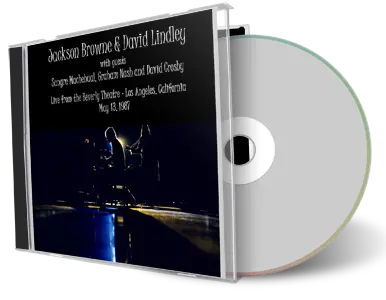 Artwork Cover of Jackson Brown and David Lindley 1987-05-13 CD Los Angeles Audience