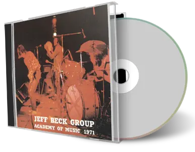 Artwork Cover of Jeff Beck 1971-11-06 CD New York Audience