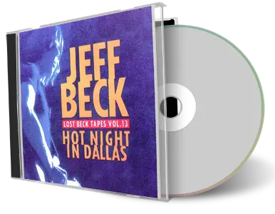 Artwork Cover of Jeff Beck 1972-08-07 CD Dallas Audience