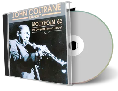 Artwork Cover of John Coltrane 1962-11-19 CD Stockholm Soundboard