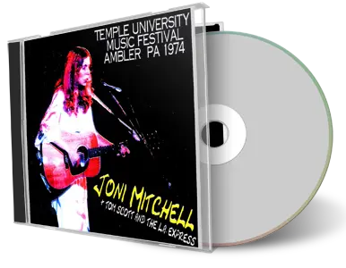 Artwork Cover of Joni Mitchell 1974-08-22 CD Ambler Audience