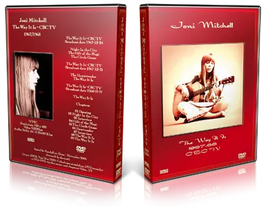 Artwork Cover of Joni Mitchell Compilation DVD The Way It Is 1967-1968 Proshot