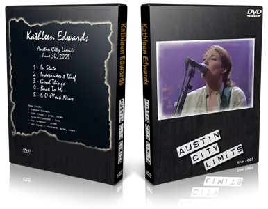 Artwork Cover of Kathleen Edwards 2005-06-30 DVD Austin City Limits Proshot