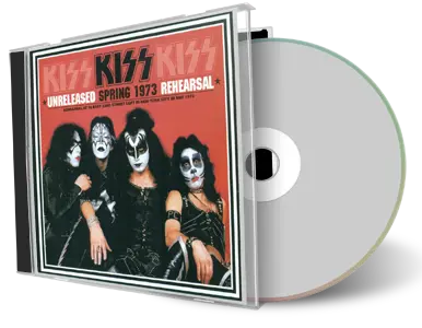 Artwork Cover of KISS Compilation CD Rehearsal 1973 Audience