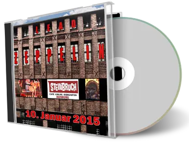 Artwork Cover of Lead Zeppelin 2015-01-10 CD Duisburg Audience