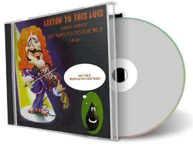Artwork Cover of Led Zeppelin 1969-01-11 CD San Francisco Soundboard