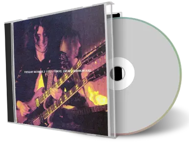 Artwork Cover of Led Zeppelin 1972-10-03 CD Tokyo Audience