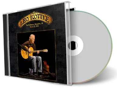 Artwork Cover of Leo Kottke 2014-03-12 CD Alexandria Audience