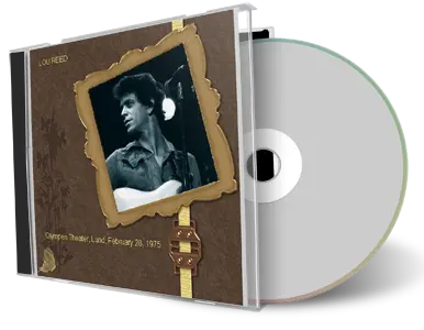 Artwork Cover of Lou Reed 1975-02-28 CD Lund Audience