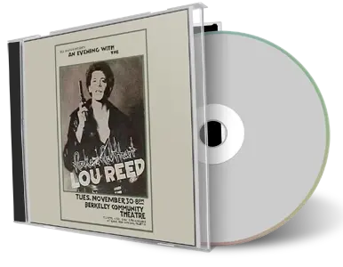 Artwork Cover of Lou Reed 1976-11-30 CD Berkeley Audience