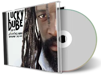 Artwork Cover of Lucky Dube 2005-07-07 CD Lugano Soundboard