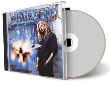 Artwork Cover of Megadeth 2004-11-17 CD Detroit Soundboard