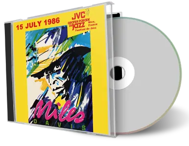 Artwork Cover of Miles Davis 1986-07-15 CD Nice Audience