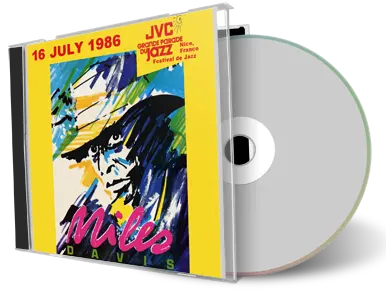 Artwork Cover of Miles Davis 1986-07-16 CD Nice Audience