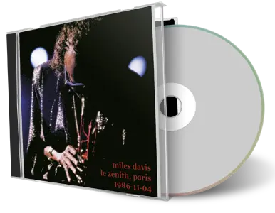 Artwork Cover of Miles Davis 1986-11-04 CD Paris Audience