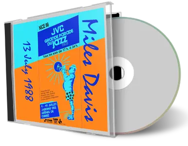 Artwork Cover of Miles Davis 1988-07-13 CD Nice Audience