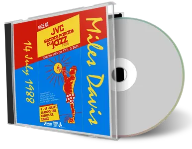 Artwork Cover of Miles Davis 1988-07-14 CD Nice Audience