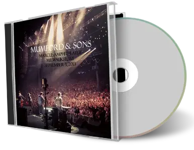Artwork Cover of Mumford And Sons 2013-09-03 CD Milwaukee Audience