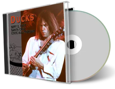 Artwork Cover of Neil Young 1977-09-02 CD Santa Cruz Audience