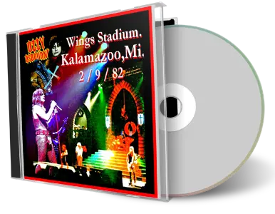 Artwork Cover of Ozzy Osbourne 1982-02-09 CD Kalamazoo Soundboard